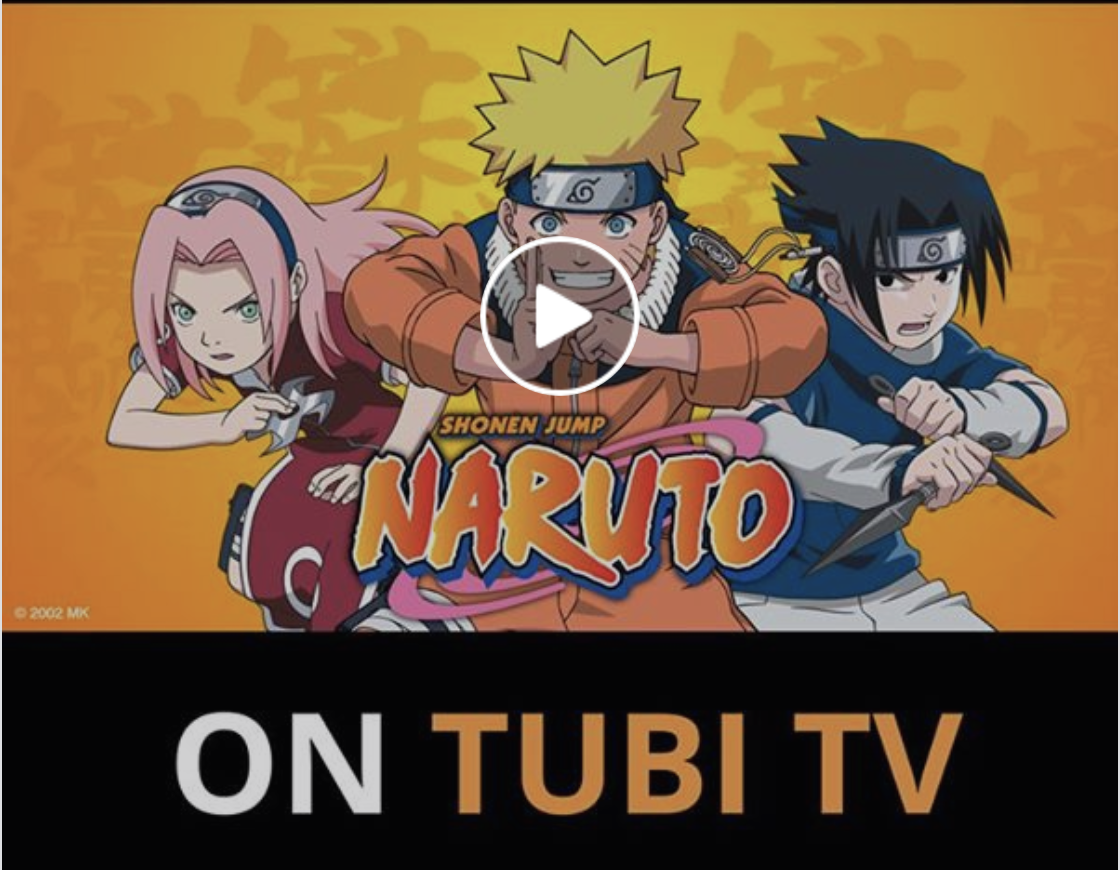 Stream Naruto, Sailor Moon & More: VIZ Media Partners with Tubi TV to  Deliver Free Anime - TubiTV Corporate