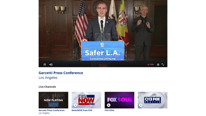 Tubi Adds Live News Hub Featuring Fox Local Stations And A Dozen Other Channels