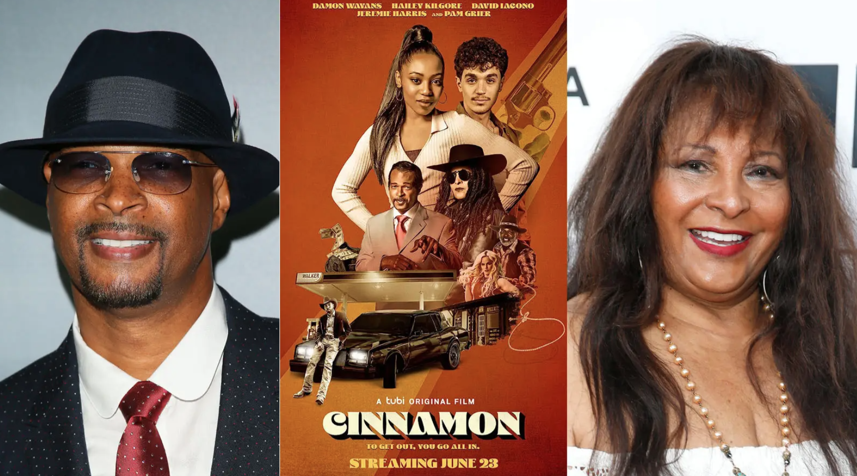 Pam Grier And Damon Wayans On Their Black Noir Film ‘Cinnamon’