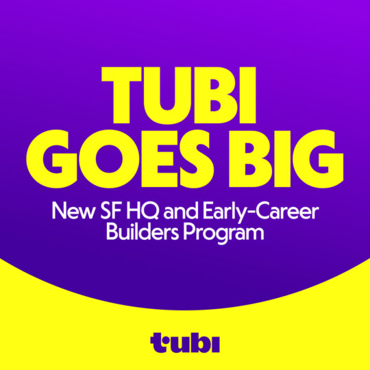 TUBI DEBUTS BUILDERS PROGRAM TO DEVELOP FUTURE TECH  LEADERS